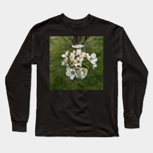 White Tree Flowers 1 Long Sleeve T-Shirt